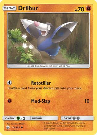 Drilbur (CEC-) (Reverse Holofoil)