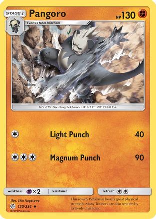 Pangoro (CEC-) (Reverse Holofoil)