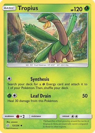 Tropius (CEC-012) (Reverse Holofoil)