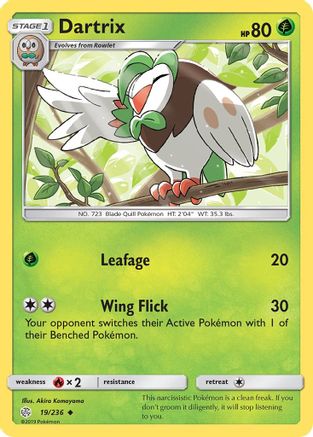 Dartrix (CEC-) (Reverse Holofoil)