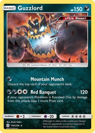 Guzzlord (CEC-136) (Holofoil)