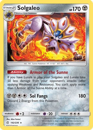 Solgaleo (CEC-142) (Holofoil)