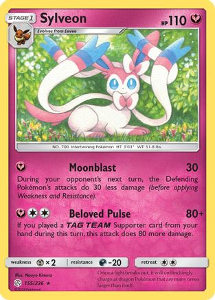 Sylveon (CEC-155) (Reverse Holofoil)