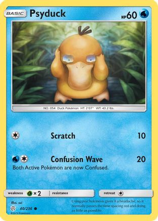 Psyduck (CEC-040) (Reverse Holofoil)