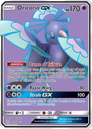 Oricorio GX (Full Art) (CEC-) (Holofoil)