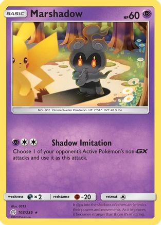 Marshadow (CEC-103) (Reverse Holofoil)