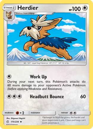 Herdier (CEC-) (Reverse Holofoil)