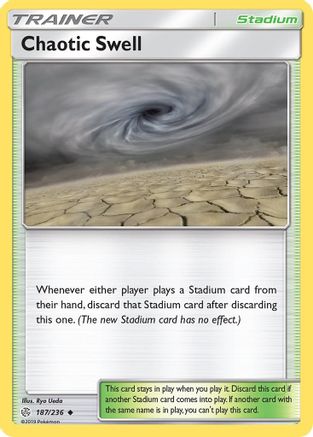 Chaotic Swell (CEC-187) (Reverse Holofoil)