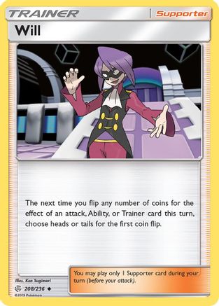 Will (CEC-208) (Reverse Holofoil)