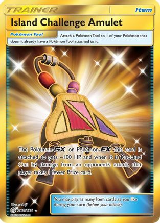 Island Challenge Amulet (Secret) (CEC-265) (Holofoil)