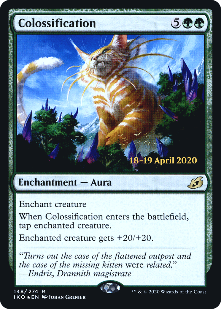 Colossification (PRE-148S) (Foil)