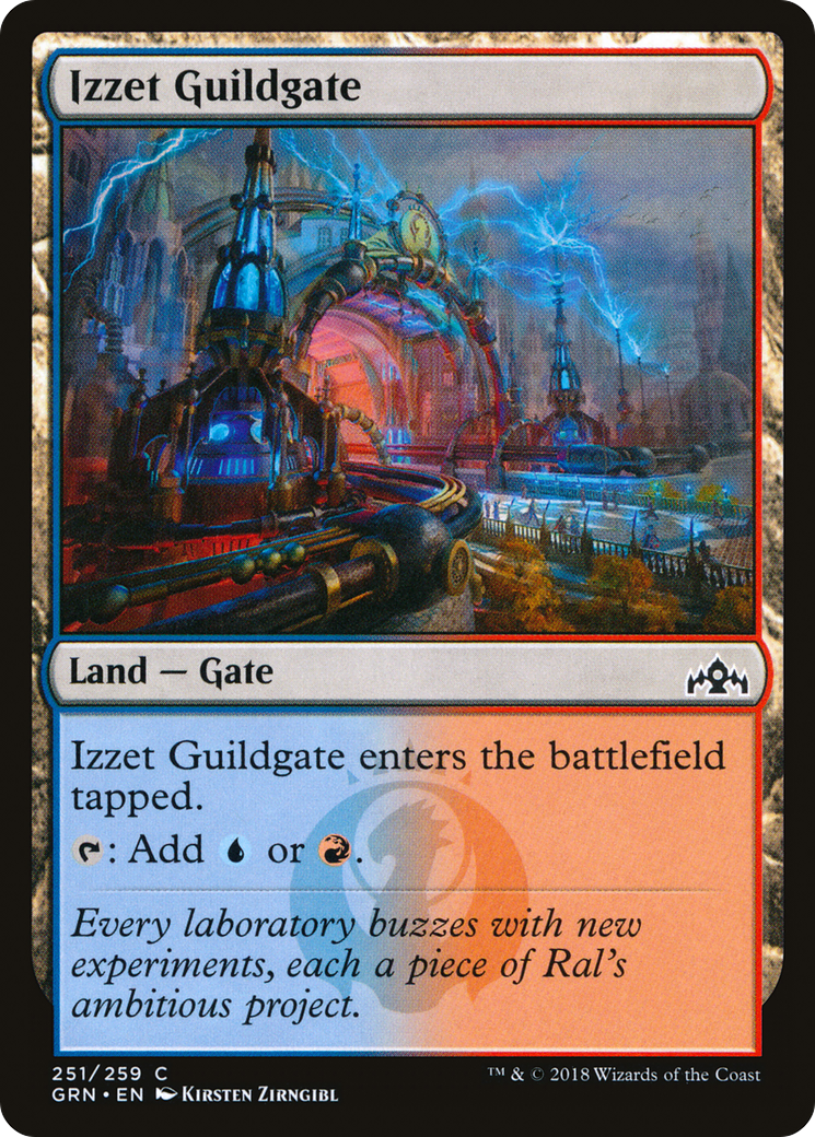 Izzet Guildgate (GRN-251) (Foil)