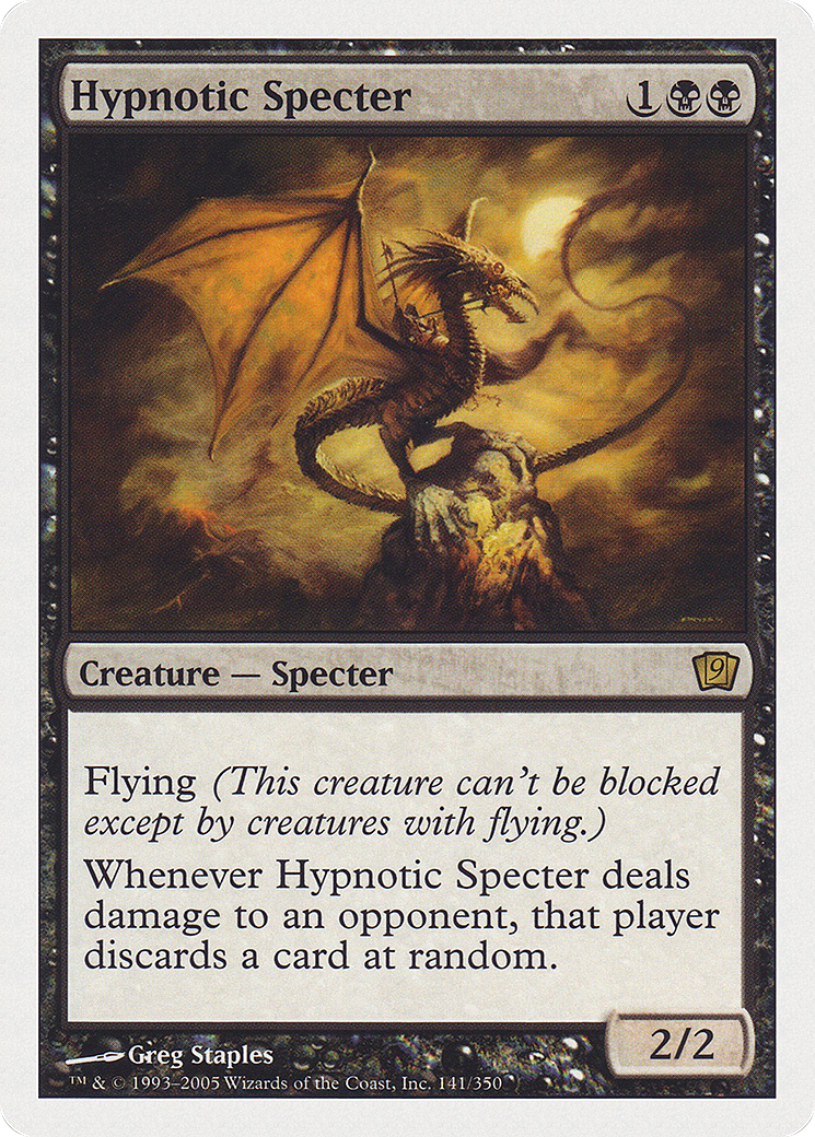Hypnotic Specter (9ED-141★) (Foil)