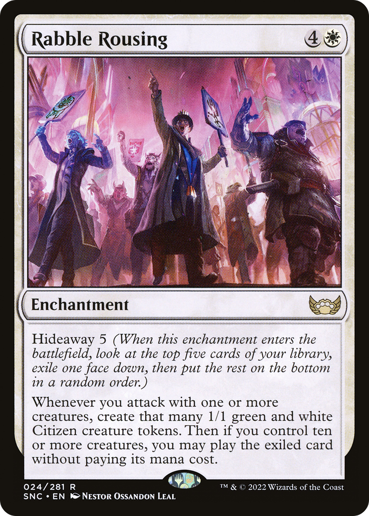 Rabble Rousing (SNC-024) (Foil)