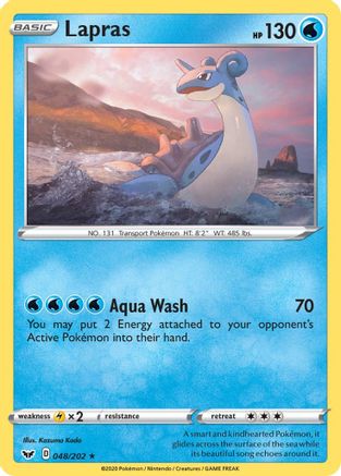 Lapras (SSH-048) (Reverse Holofoil)
