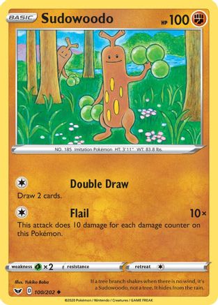 Sudowoodo (SSH-100) (Reverse Holofoil)