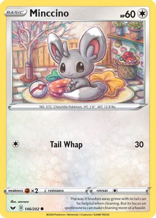 Minccino (146) (SSH-146) (Reverse Holofoil)