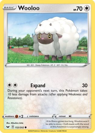 Wooloo (152) (SSH-152) (Reverse Holofoil)