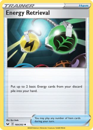 Energy Retrieval (SSH-160) (Reverse Holofoil)
