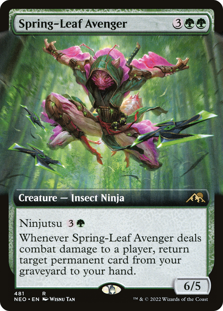 Spring-Leaf Avenger (NEO-481) (Extended Art) (Foil)