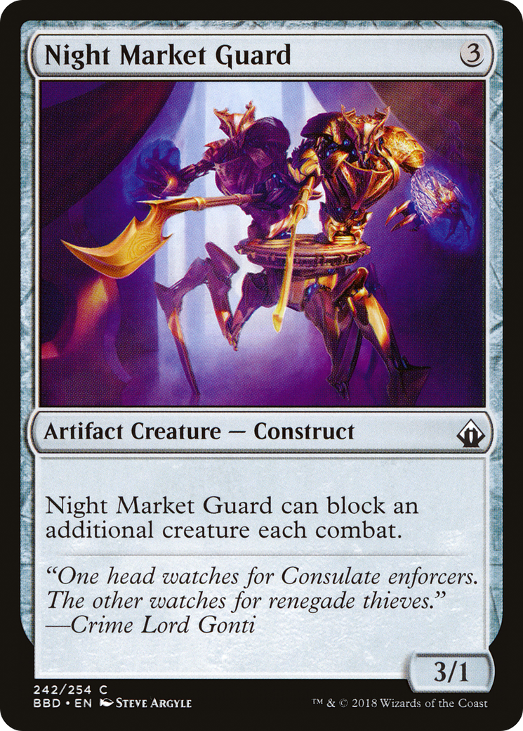 Night Market Guard (BBD-242) (Foil)