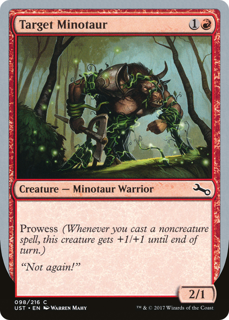 Target Minotaur (UST-98D) (Foil)