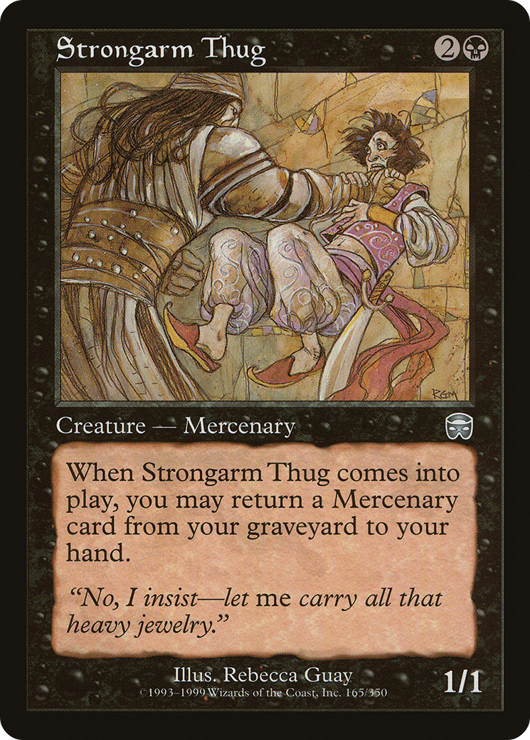 Strongarm Thug (MMQ-165) (Foil)