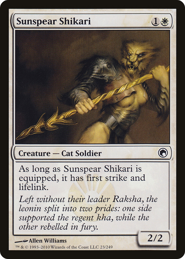 Sunspear Shikari (SOM-023) (Foil)