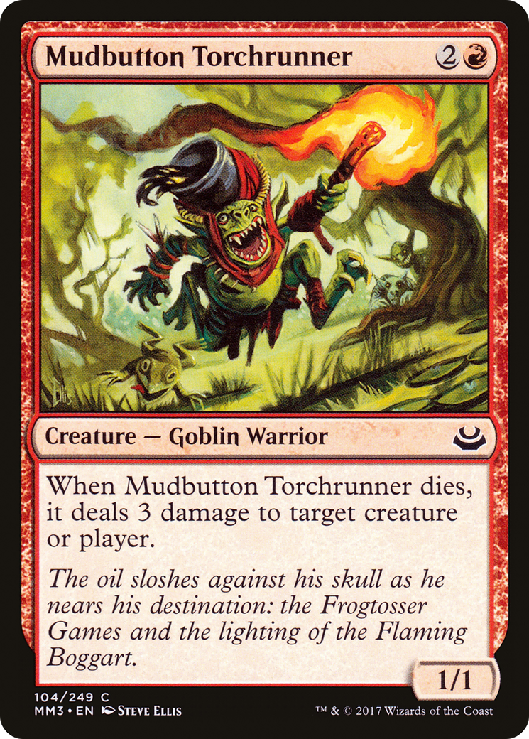 Mudbutton Torchrunner (MM3-104) (Foil)