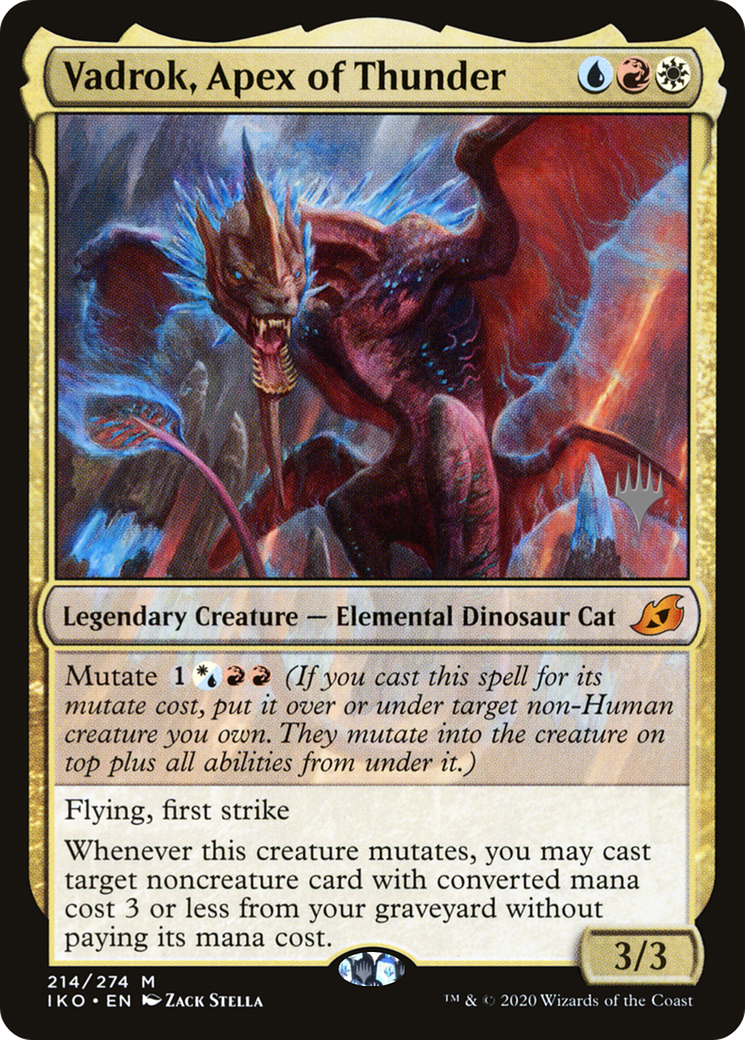 Vadrok, Apex of Thunder (PPIKO-214P) (Foil)