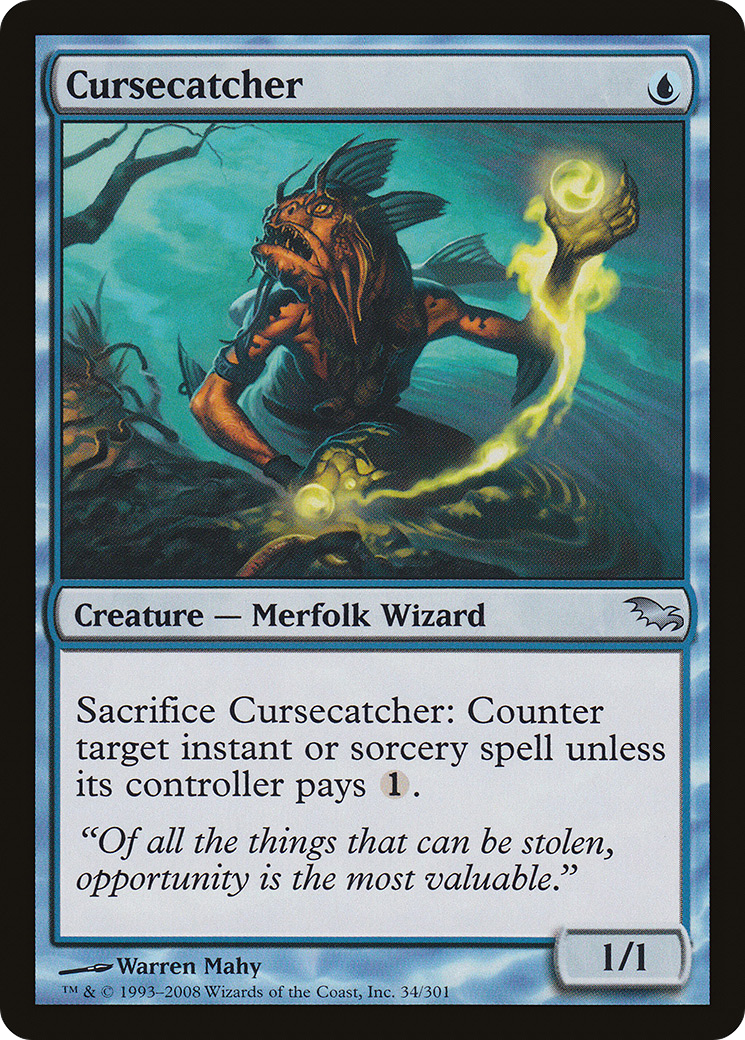 Cursecatcher (SHM-034) (Foil)