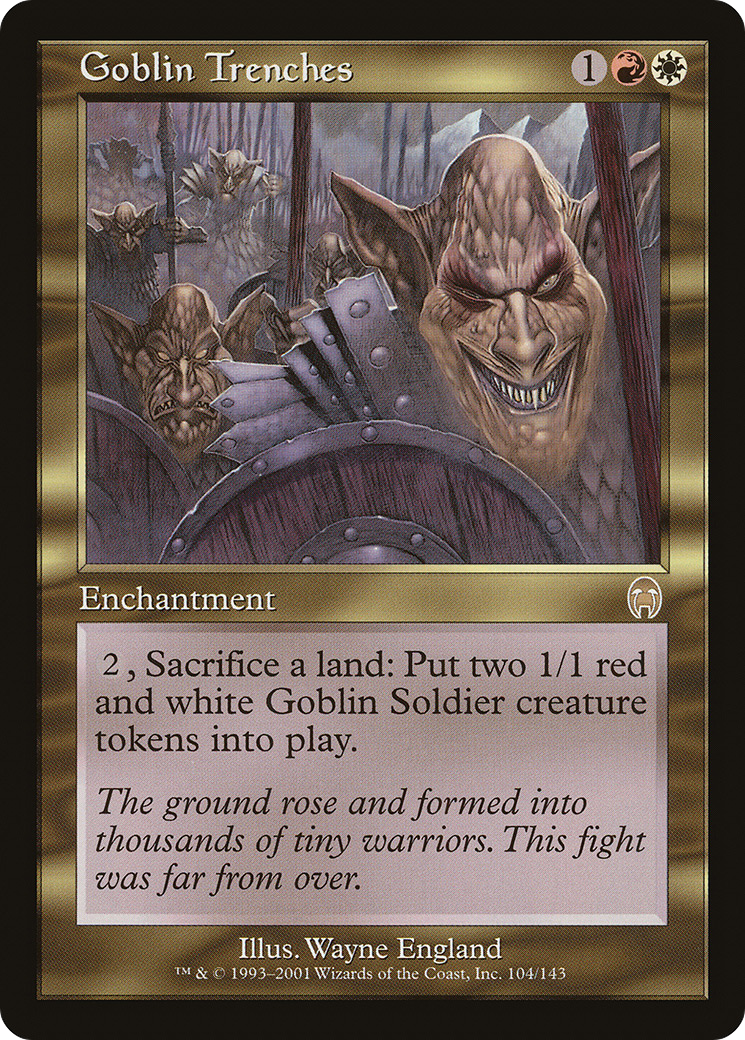Goblin Trenches (APC-104) (Foil)