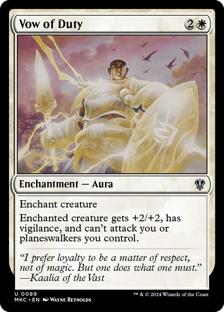 Vow of Duty (MKC-089)