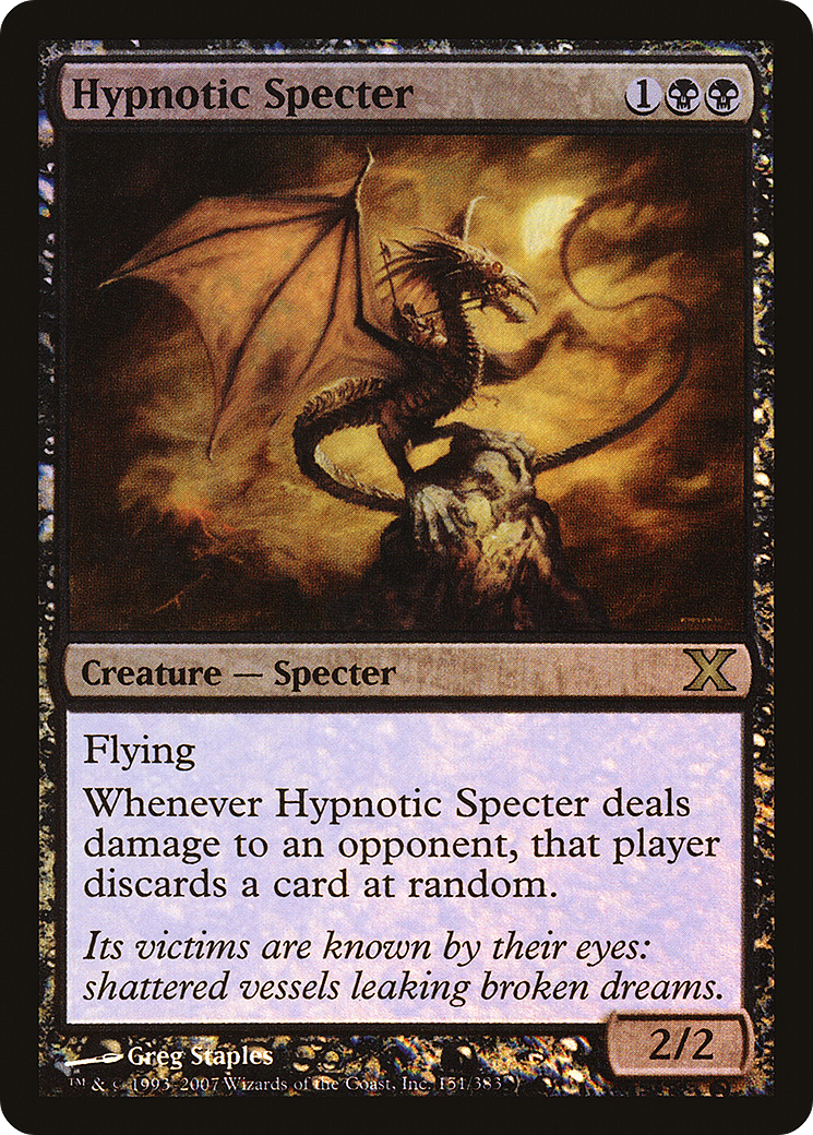 Hypnotic Specter (10E-151★) (Foil)