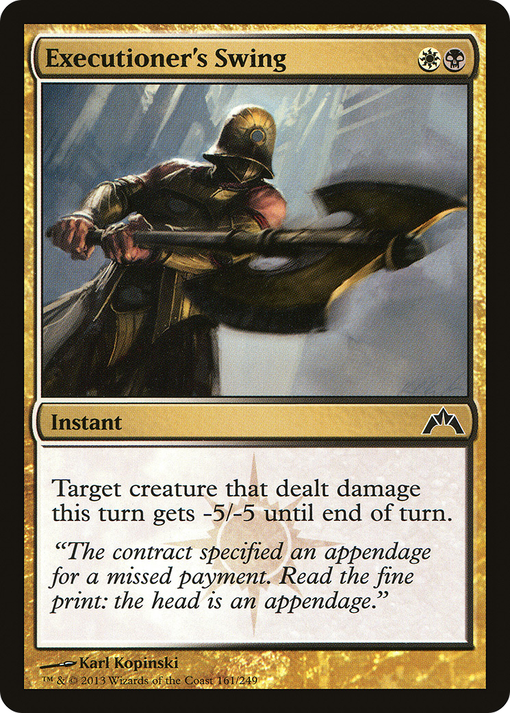 Executioner's Swing (GTC-161)