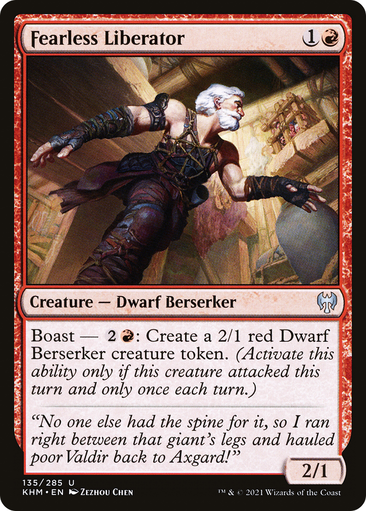 Fearless Liberator (KHM-135) (Foil)