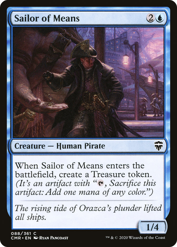 Sailor of Means (CMR-088) (Foil)