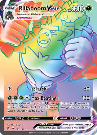Rillaboom VMAX (Secret) (RCL-) (Holofoil)
