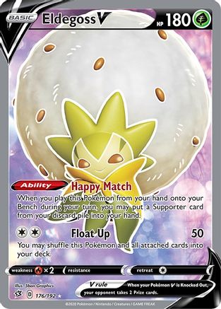 Eldegoss V (Full Art) (RCL-176) (Holofoil)