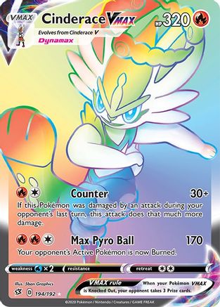 Cinderace VMAX (Secret) (RCL-) (Holofoil)