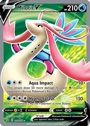 Milotic V (Full Art) (RCL-) (Holofoil)