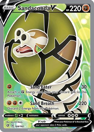 Sandaconda V (Full Art) (RCL-184) (Holofoil)