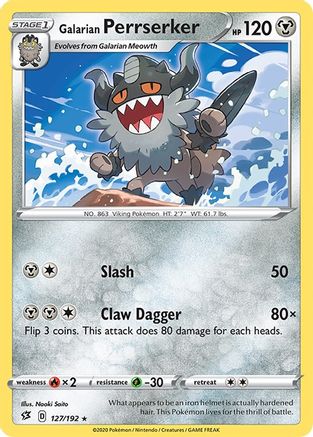 Galarian Perrserker (RCL-127) (Reverse Holofoil)