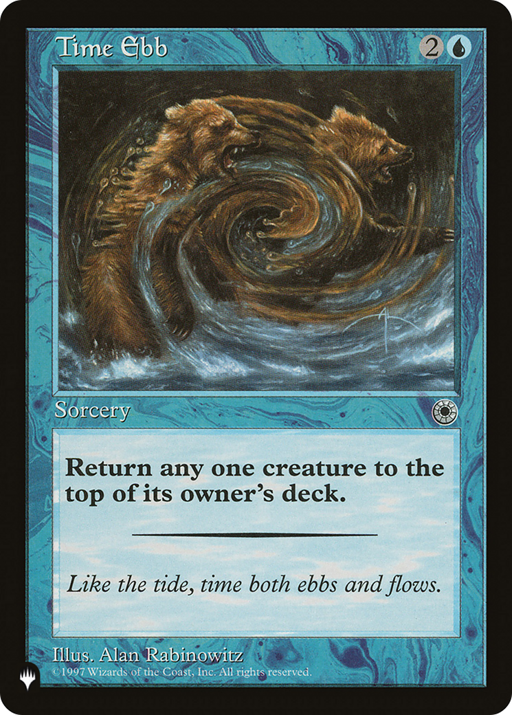 Time Ebb (LIST-POR-75)