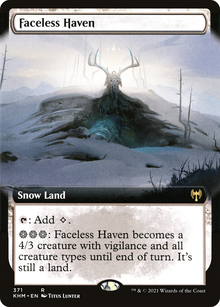 Faceless Haven (KHM-371) (Extended Art) (Foil)