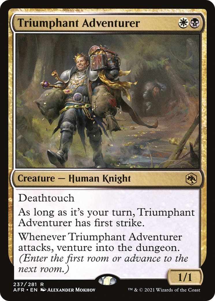 Triumphant Adventurer (AFR-237) (Foil)