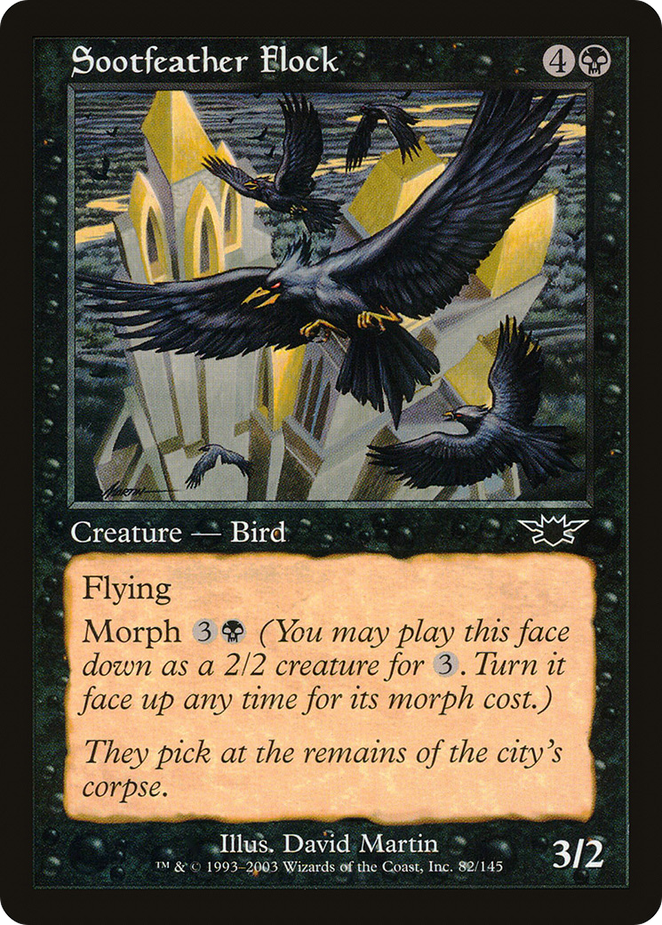 Sootfeather Flock (LGN-082) (Foil)