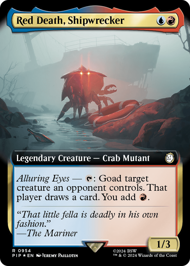 Red Death, Shipwrecker (PIP-954) (Extended Art) (Surge Foil)