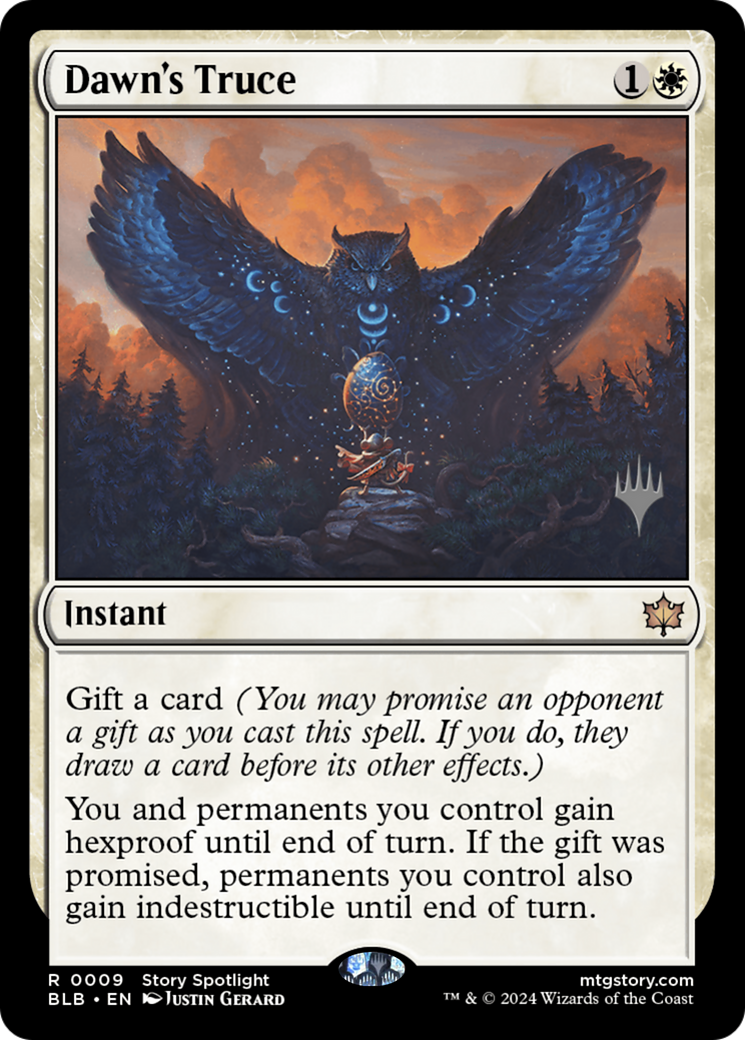 Dawn's Truce (PPBLB-09P) (Foil)