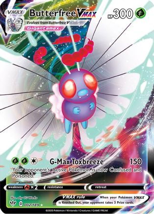 Butterfree VMAX (DAA-002) (Holofoil)
